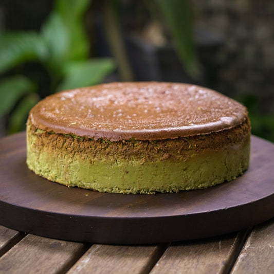 Matcha Burnt Cheesecake
